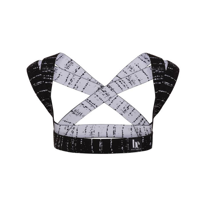 Back Posture Corrector for Women | Black Drizzle for wholesale by BackEmbrace