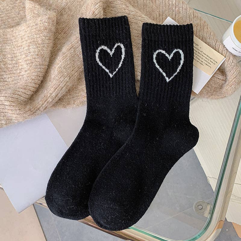 Gohobi （We cover U.S. import duties） - Wholesale Socks - Women's - Gohobi Wool Heart Socks0