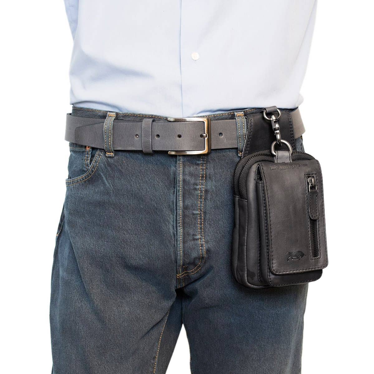 Arrigo - Wholesale Belt Bag - Unisex - Arrigo - Belt Pouch - Fanny Pack - Festival Pouch - Leather9