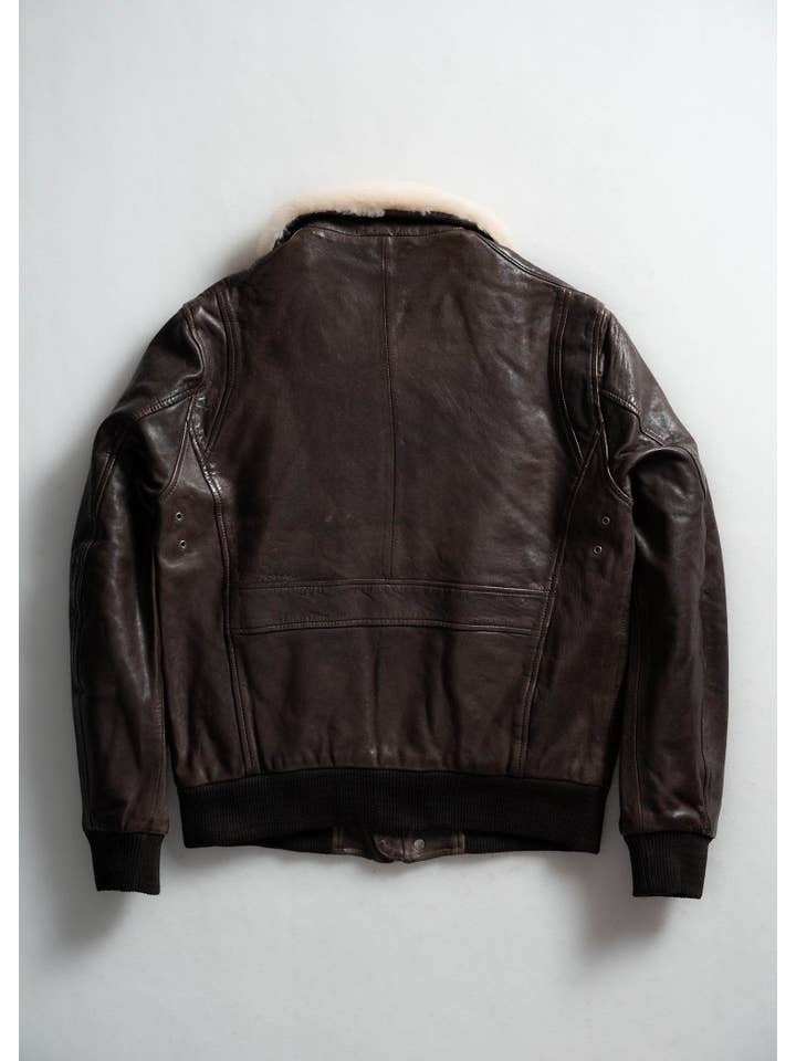 Iron & Resin – wholesale Motorcykeljacka - Herr – Hanson ko-läderjacka4