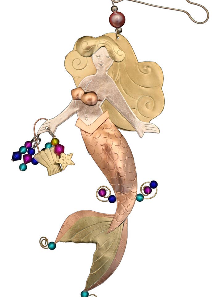 Deep Sea Mermaid Ornament for wholesale by Pilgrim Imports