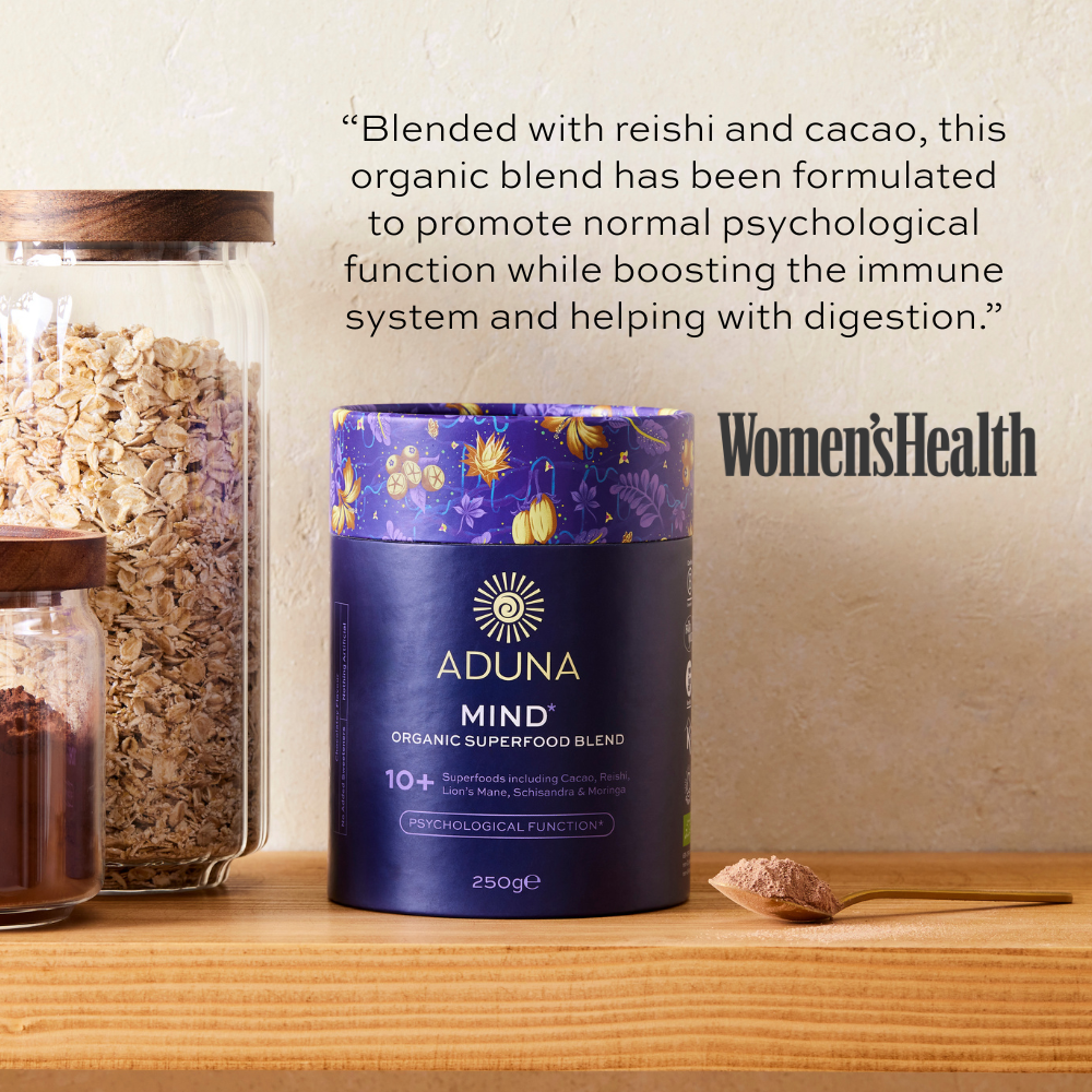 Aduna Superfoods - Wholesale Protein/Superfood Powder - Mind Superfood Blend | Cognitive Function & Focus | 275g2