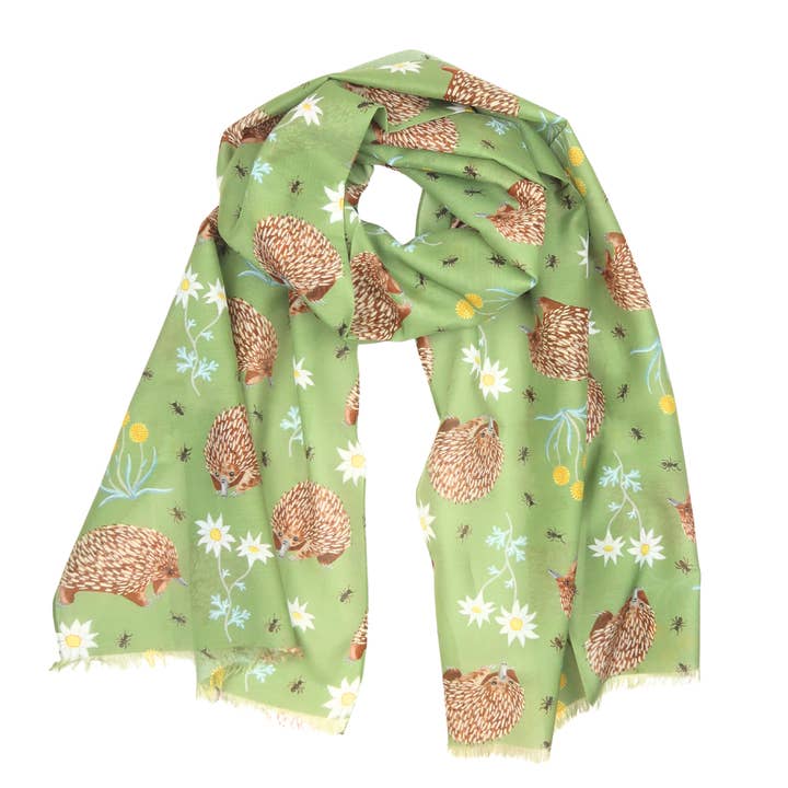 Silk/Cotton Scarf - Echidna and other Purchase Wholesale pashmina suit. Free Returns & Net 60 Terms on Faire trending on Faire.