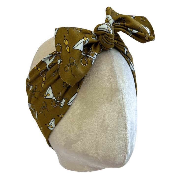 Freche Olive-tini Topknot-Stirnband für den Großhandel von The Sassy Olive Handmade Headbands