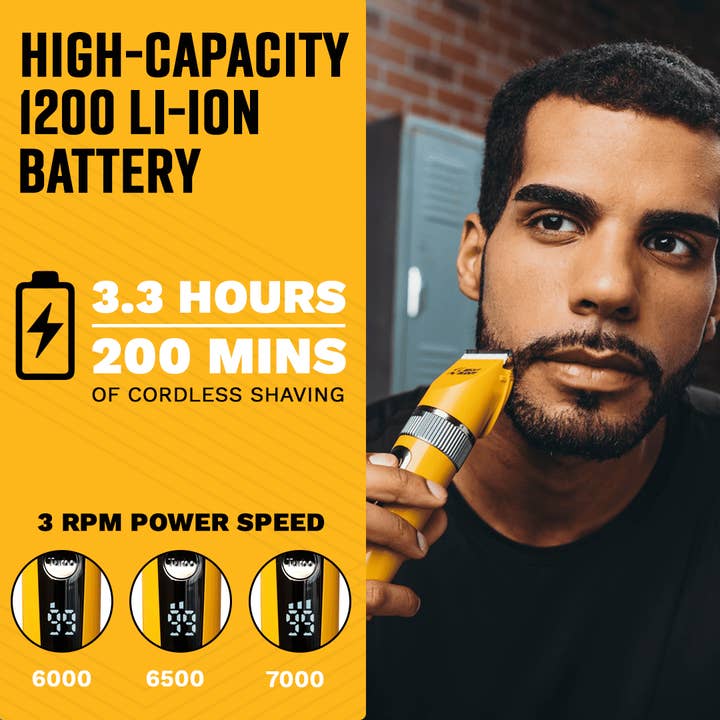 The Cut Buddy - Wholesale Clippers - Men's - Cordless Hair and Beard Clipper with Scissors + Case5