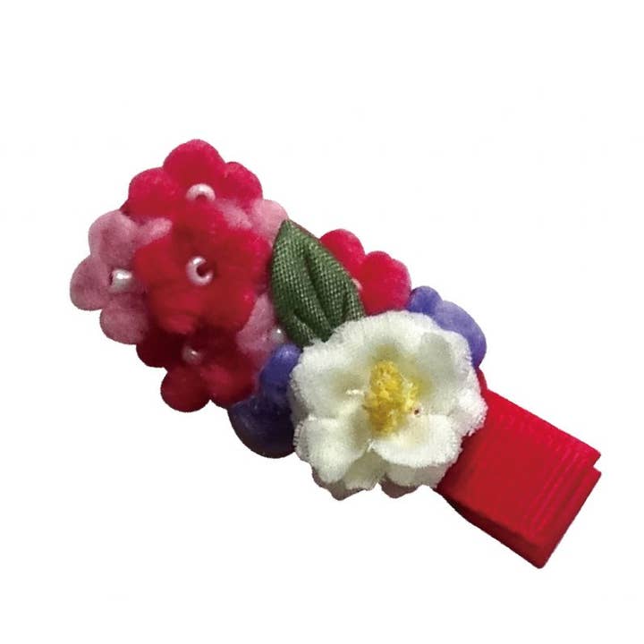 Haarband met bloemenboeket voor meisjes - zijden bloem voor wholesale door JOYHAIR