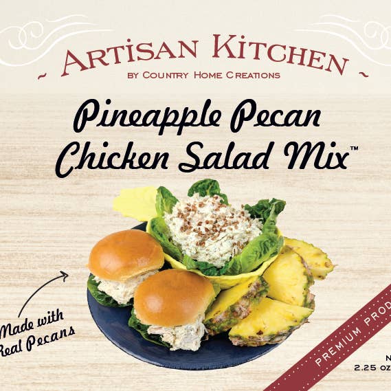 Country Home Creations - Wholesale Dip -
Artisan Kitchen Pineapple Pecan Chicken Salad Mix
0