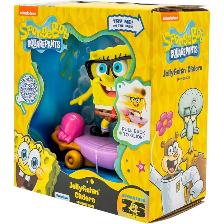 Variety Distributors - Wholesale Figurine Toy - Kids - SpongeBob SquarePants Jelly Fishin' Gliders (Assorted)1