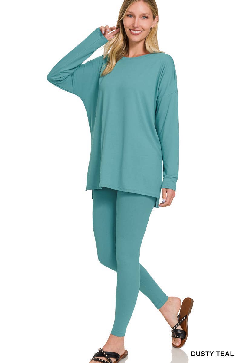 Vanilla Monkey - Wholesale Lounge Set - Women's - Brushed Dty Microfiber Loungewear Set15