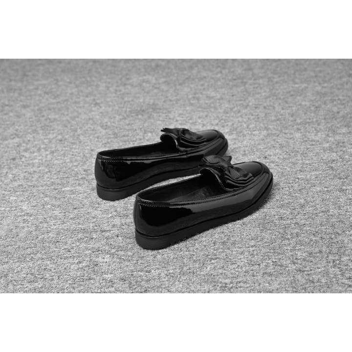 Top Staka - Wholesale Loafers - Women's - 2205 Women's Black loafer with lace- perfect for school 4