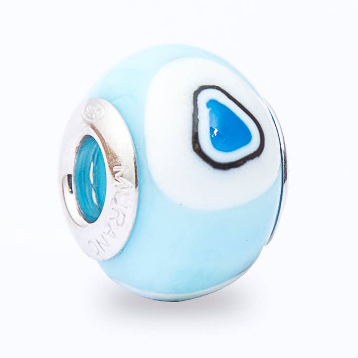 Breloque Argent de Le925mm Cristal de Murano Les Charms pour la vente par Angel devil both sl