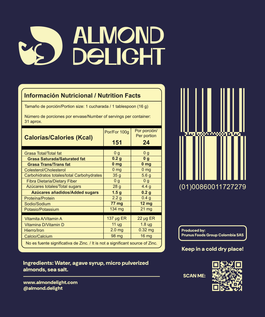 Almond Delight - Wholesale Notenboter - NUTZ CONDENSADA1