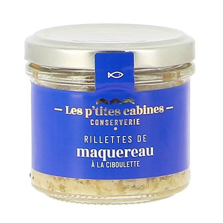 Produits-Normandie - Wholesale Fish/Seafood - Mackerel and chive rillettes 90g - Les P'tites Cabins