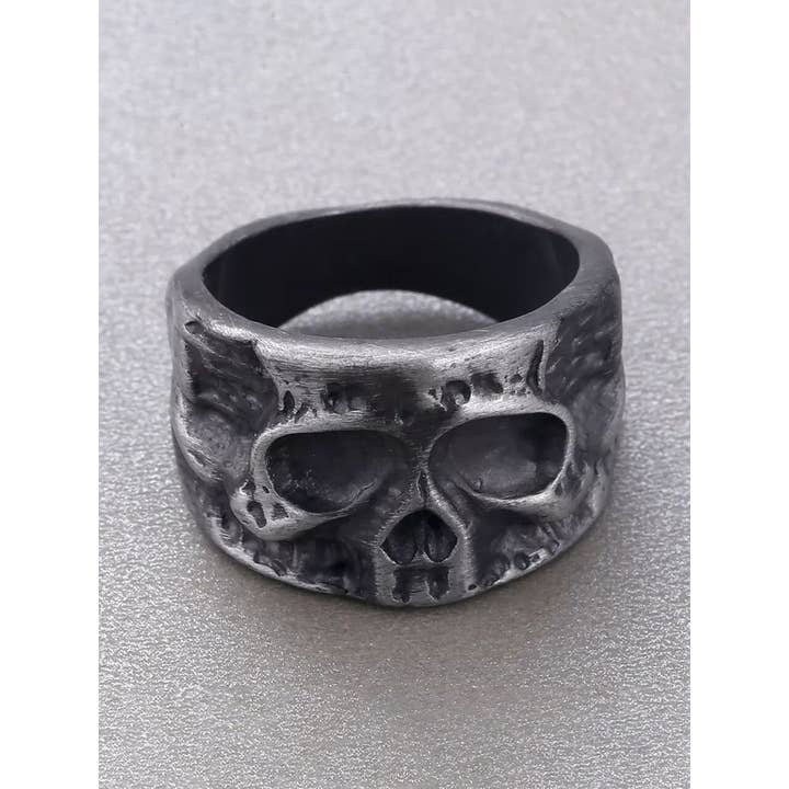 Punk Style Skull Ring for wholesale by Tourtiwi