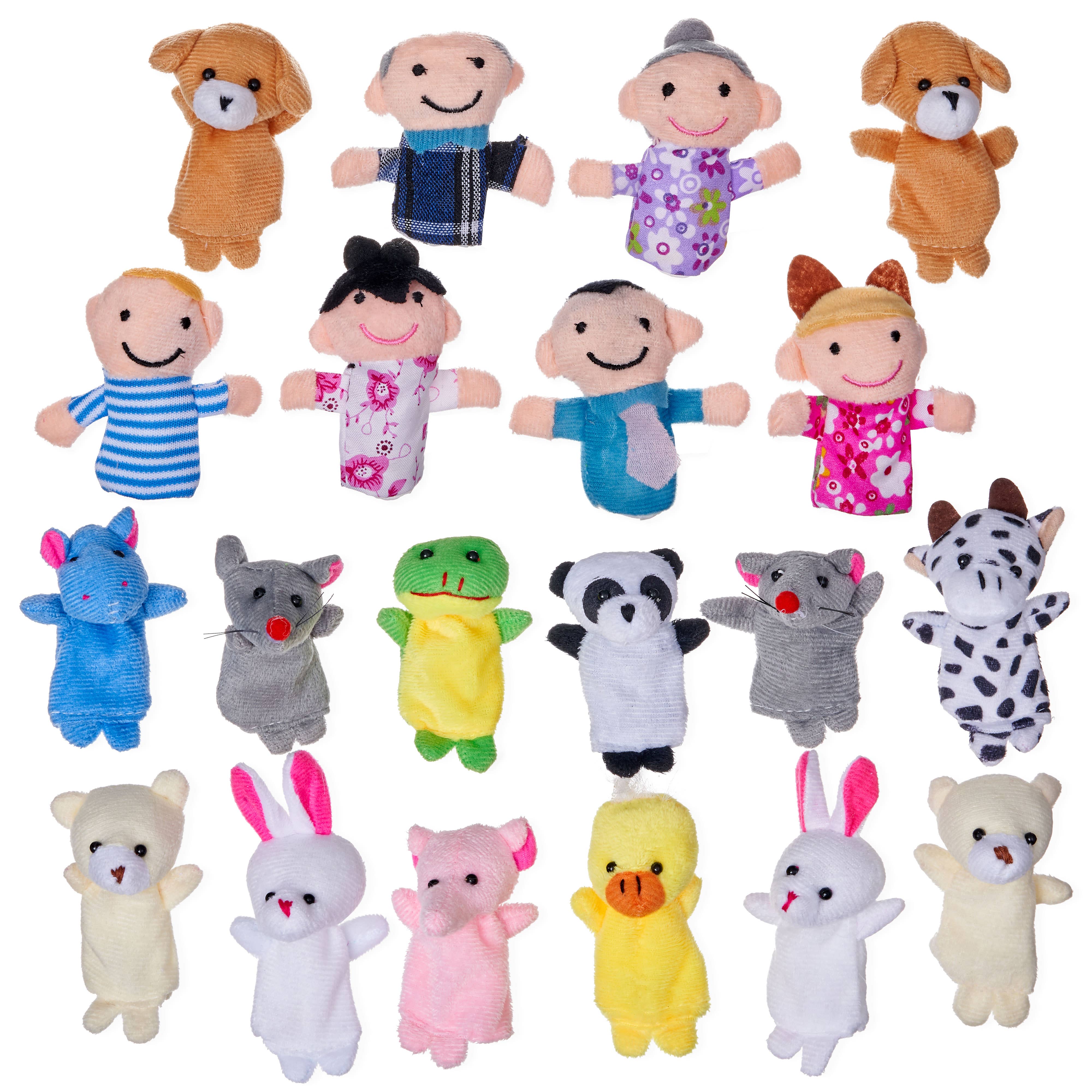 The Twiddlers - Wholesale Finger Puppet - Kids & Baby - 20 Finger Puppets6
