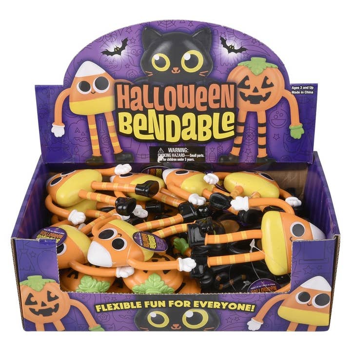 La Luna Bella - Toys - Wholesale Classic Toy - Kids - Halloween Bendable Assortment 4.5"- LLB Toys4