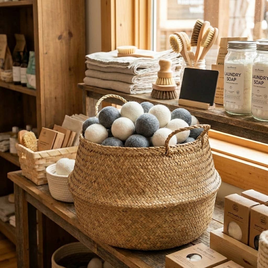 Bamboo Switch - Wholesale Dryer balls - Bulk New Zealand Wool Dryer Balls | Faire Market Bestseller8