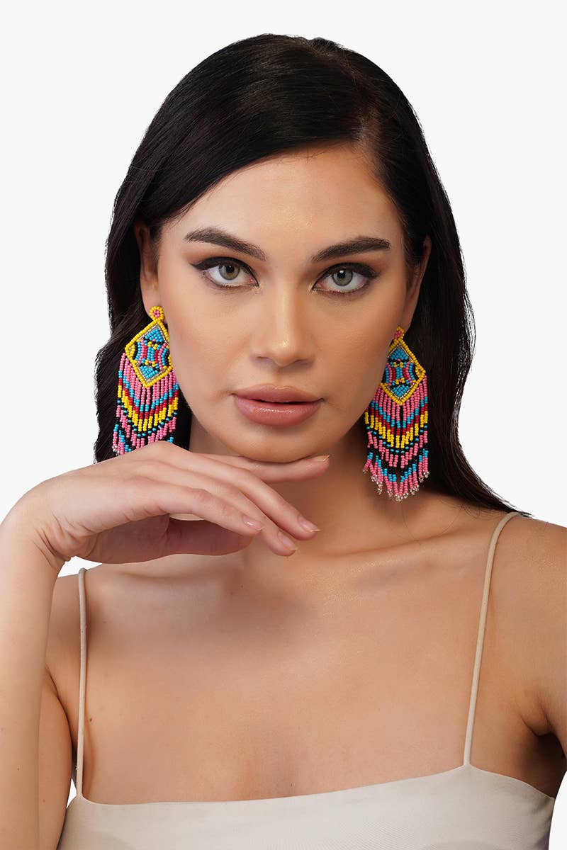 America & Beyond - Wholesale Tassel Earrings - Chloe Earrings