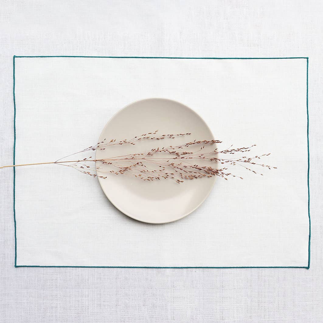 Giardino Segreto - Wholesale Dinner & Cloth Napkin - Table mat in pure, stain-resistant, RESINATED linen0