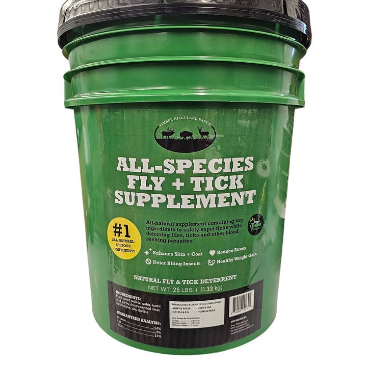 Timber Hills - All Species | Fly & Tick Supplement | 25lb (6-month Supply) for wholesale by Trust Think Products