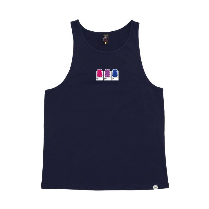 Gummy Bear Double Dip Singlet voor wholesale door Kris Bee Bacon