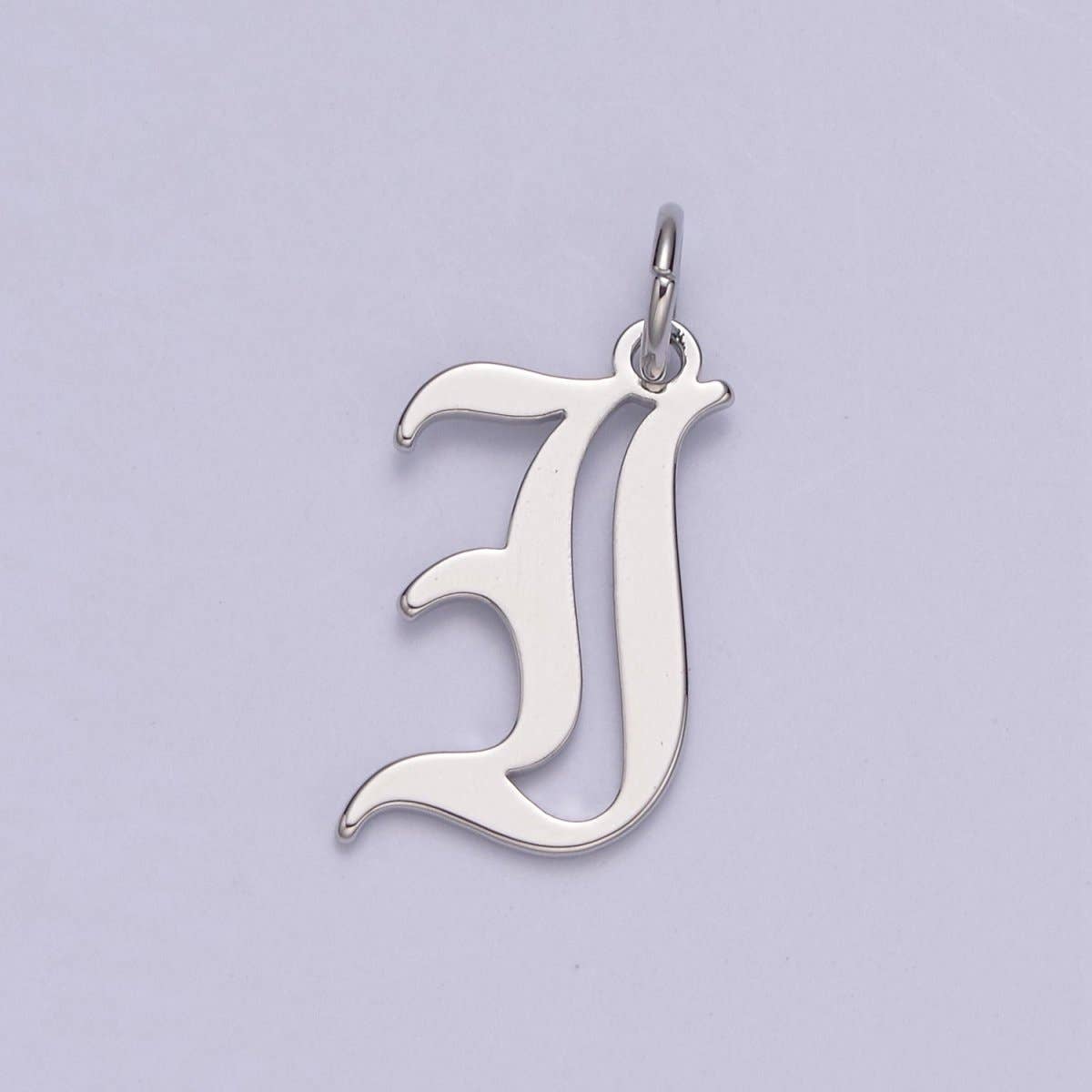Aim Eternal - Wholesale Individual Charm/Pendant - Gothic Letter Charm, Alphabet Charm, Silver Letter Charm, 26 Letters Initial Charms Old English Letter Pendant A690~A7028