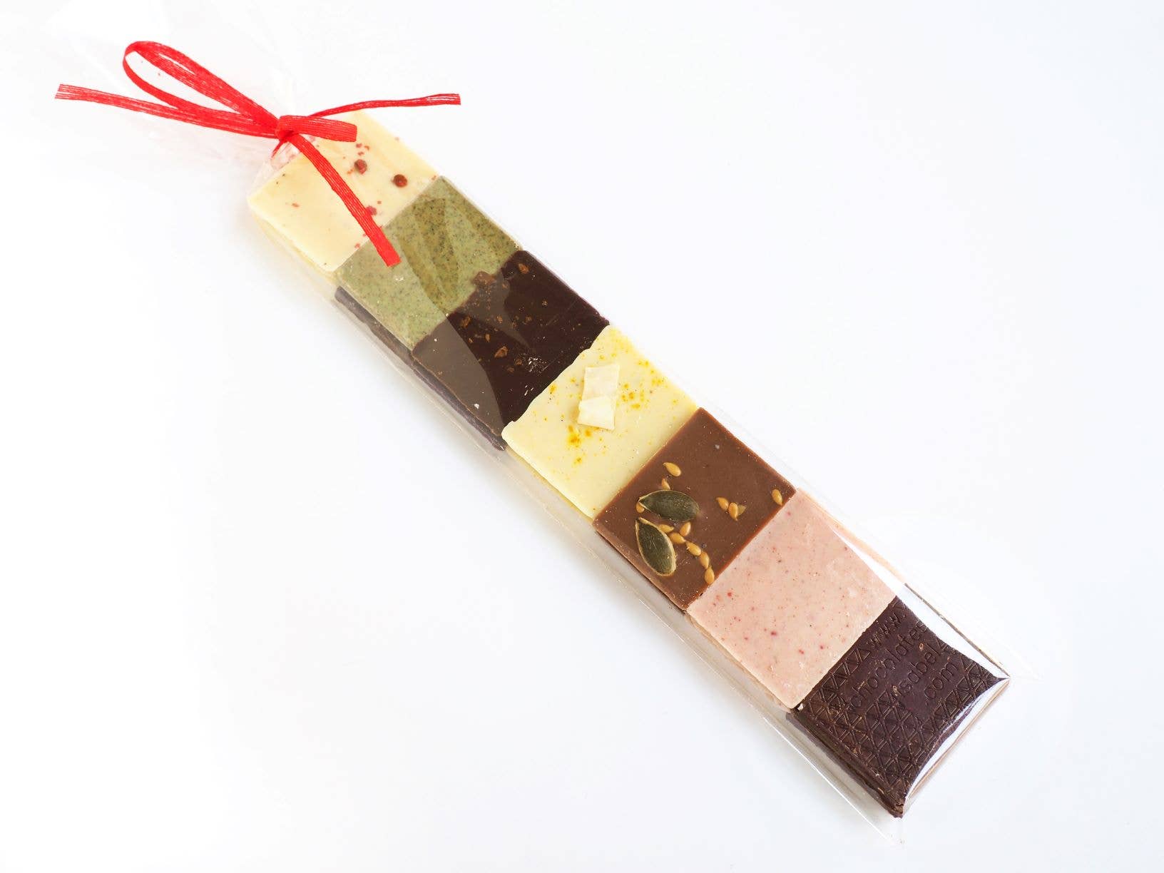 CHOCOLATES ARTESANOS ISABEL - Wholesale Chocolate - LAMINEROS BIO Assorted Mini Chocolate Bars. Box of 10 packages1