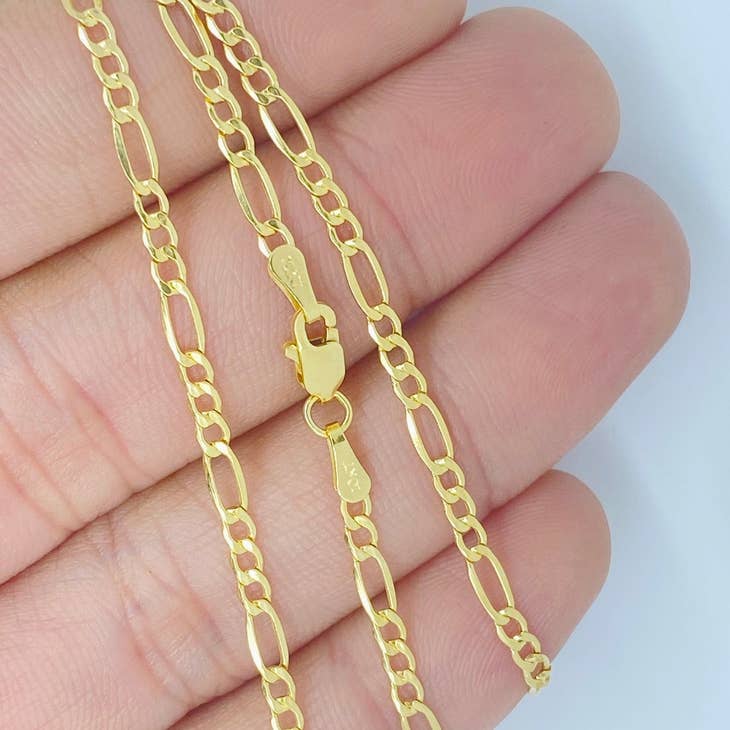 Italian figaro chain hotsell necklace