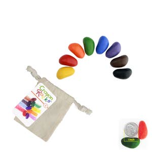 2-1/2 Mini Crayon Set, Travel Size, Gift Bag Idea