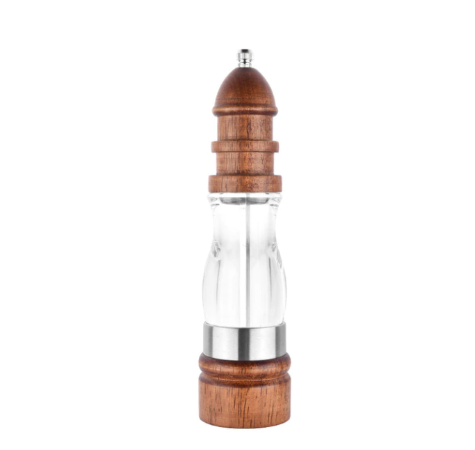 Homerely (We Cover All Import Duties) - Wholesale Spice mill - Wooden Salt and Pepper Grinder (1pcs)4