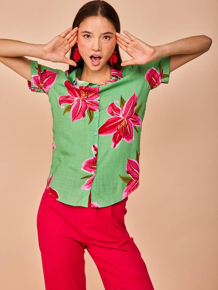 Somo Hawaii Hemd für den Großhandel von Smile