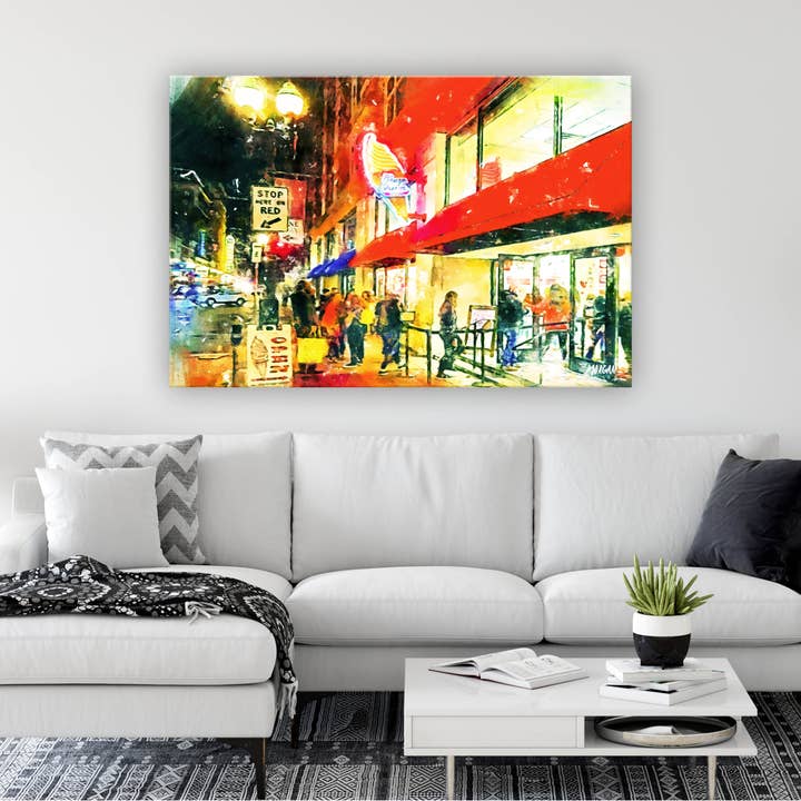 Lienzos de arte, Knoxville TN, Cruze Farm para venta al por mayor de G.O.A.T House of Creative