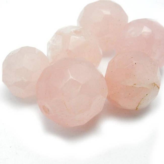 Rock Paradise - Wholesale Beads - Crystal Rose Quartz High Quality Bead2