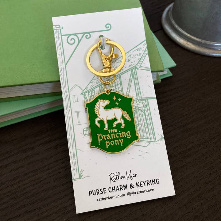 Rather Keen - Wholesale Keychain - Women's - Prancing Pony keychain - Lord of the Rings inspired
