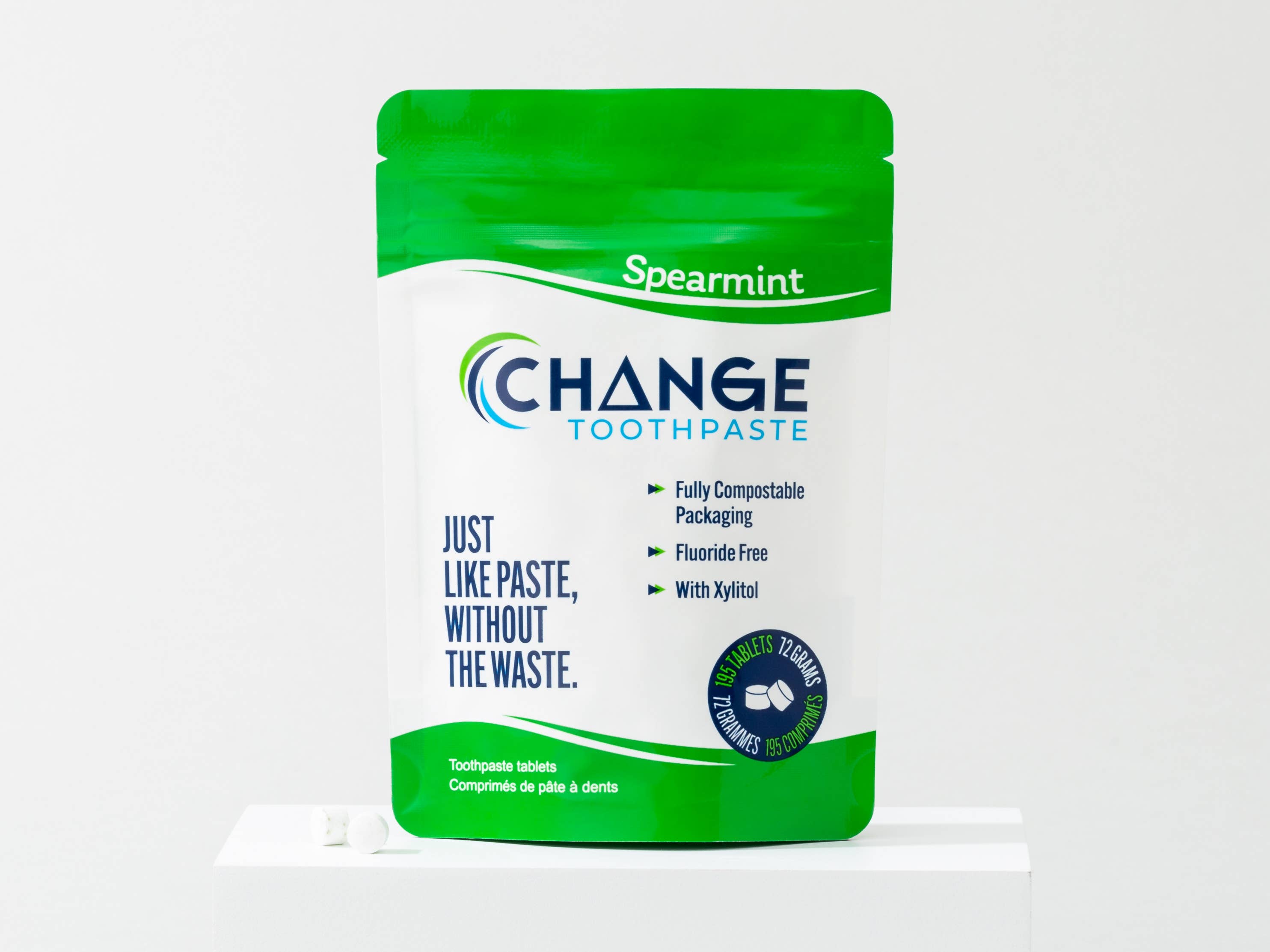 Change Toothpaste – wholesale Tandkräm – 3 månaders Tandkräm Tabletter0