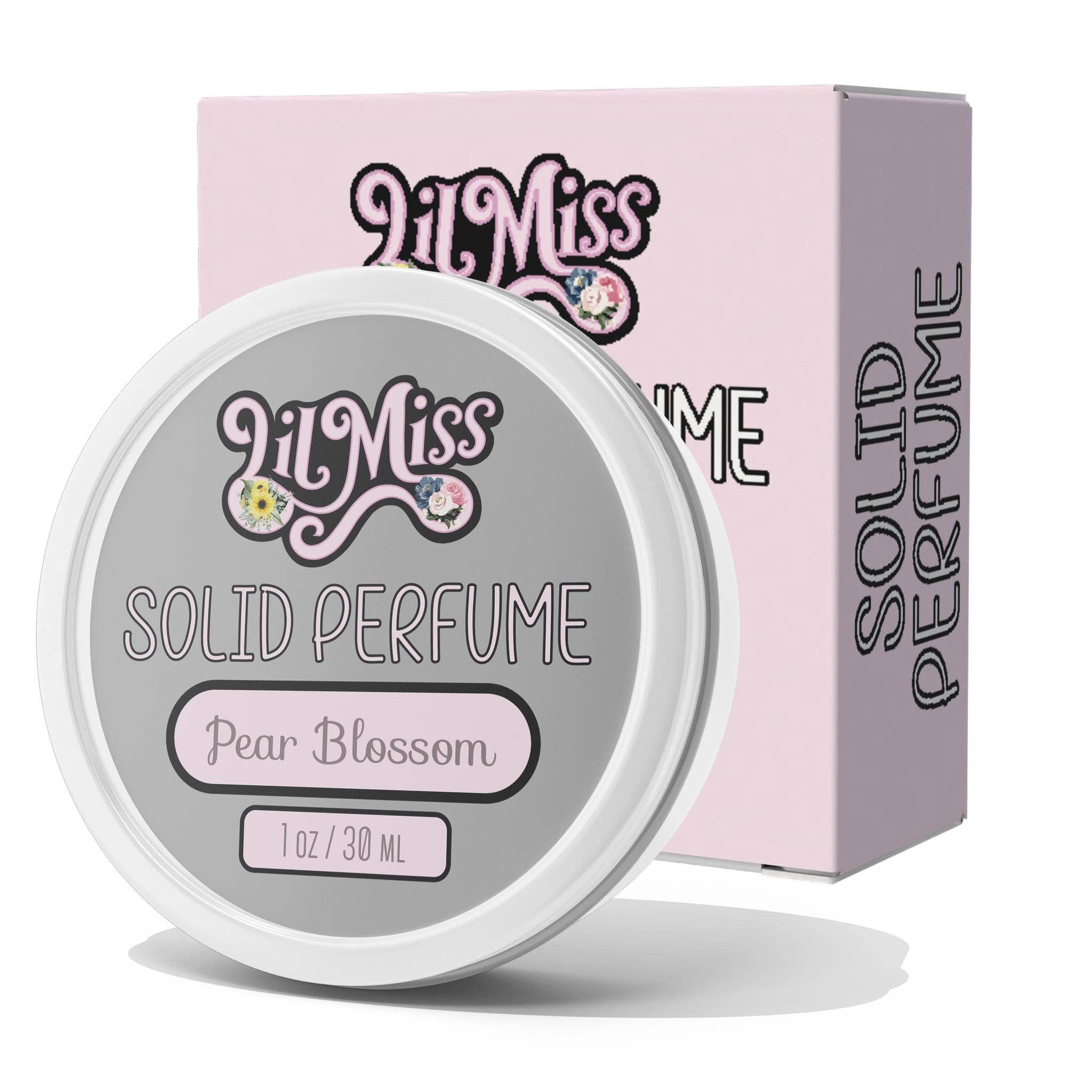 The Man Brand – wholesale Parfym i fast form – Lil Miss Solid Perfume Variety Pack - Island Mahognykokosnöt, päronblomma, vanilj lavendel - 1 oz vardera2