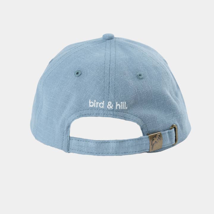 BIRD & HILL. - Wholesale Baseball Cap - Unisex - Cloud Blue Hemp Hat - Unisex - Bird & Hill.2