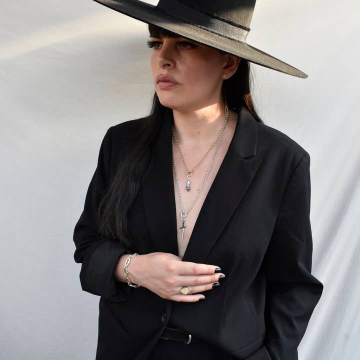 Morgaine Faye - Wholesale Individual Charm/Pendant - Parrying Dagger Pendant Charm6