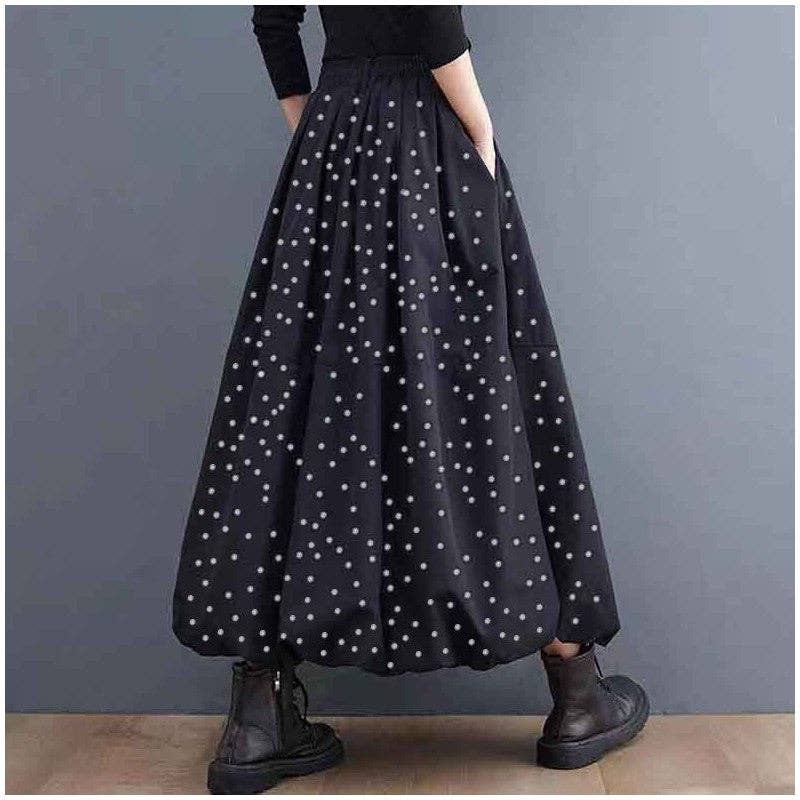 OceanusSwim – wholesale Skirt – Women’s – Elastic Waist Flared A-Line Skirt0