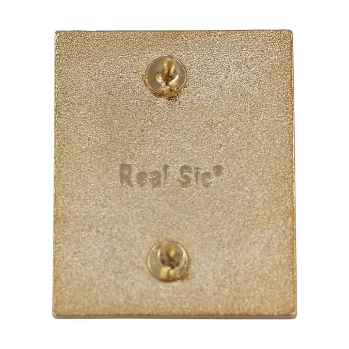 Real Sic - Wholesale Lapel Pin/Button - American Gothic by Grant Wood Art Frame Pin Museum Souvenir