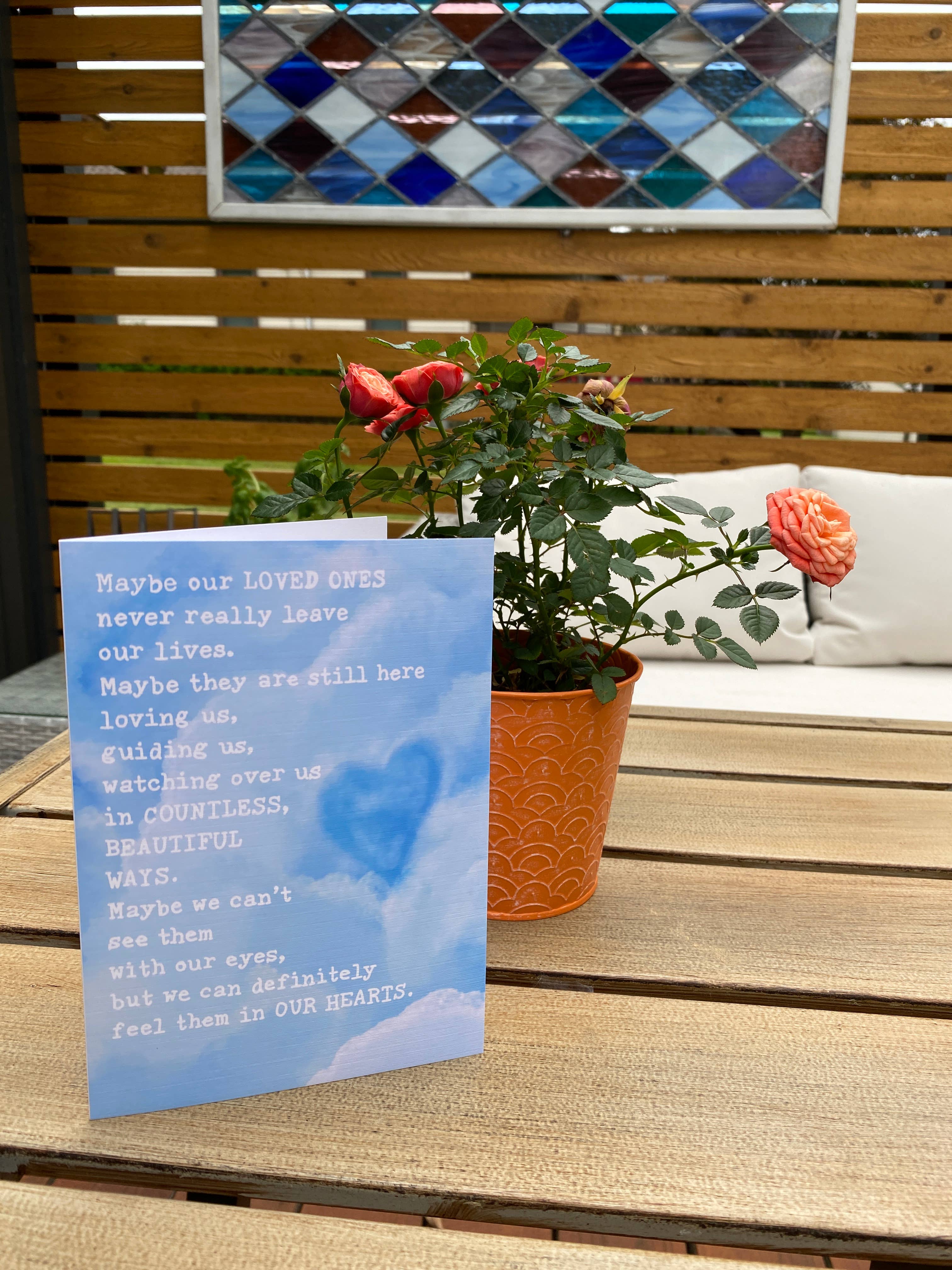 Card & Story - Wholesale Sympathy Card - Remembering a Loved One Sympathy Card 1