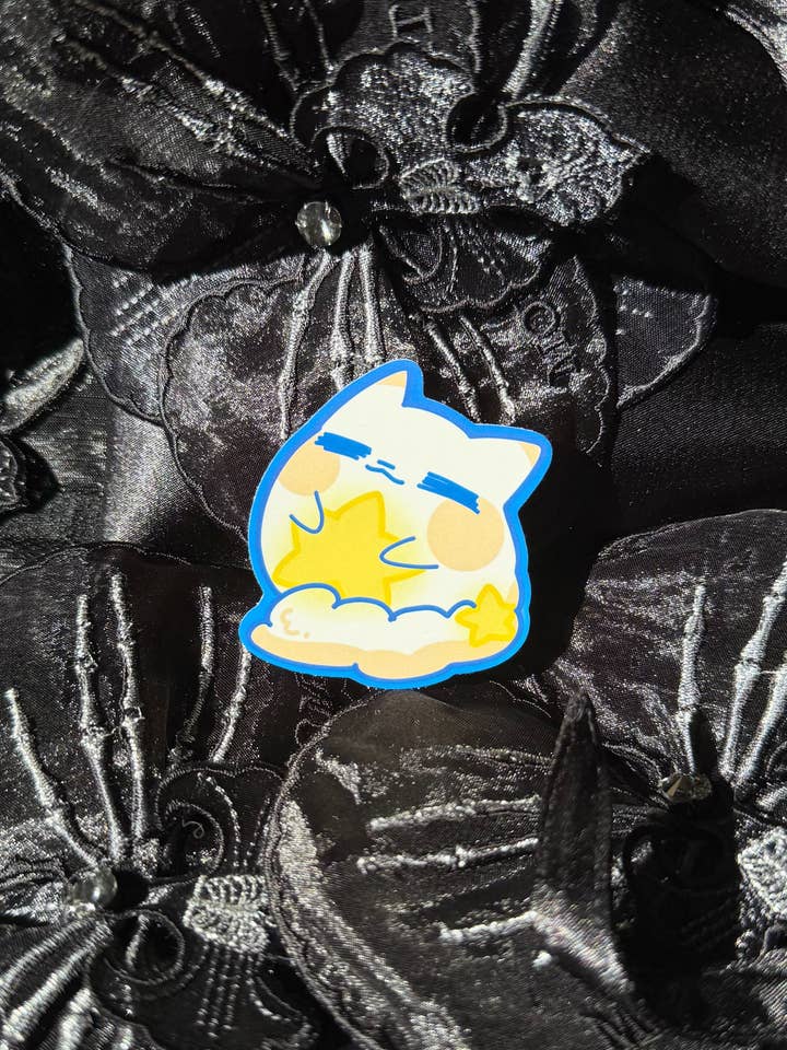 Vinyl Sticker | Cat Shooting Star for wholesale by MikouArt