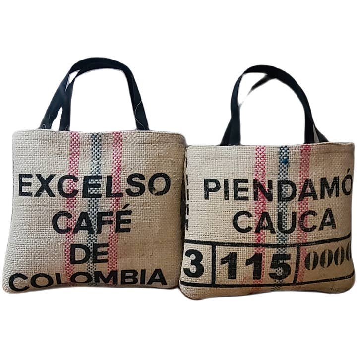 LP Motifs - Wholesale Tote Bag - Unisex - Upcycled Burlap Tote Bags6