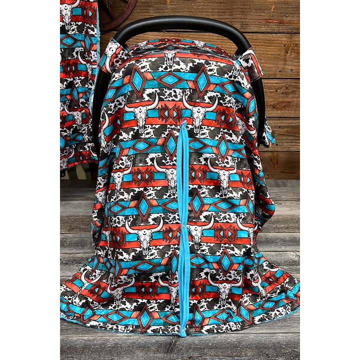 Kids Charm Online - Wholesale Car Seat Cover - Kids & Baby - MULTI PRINTED STRIPE & DIAMOND PATTERN CAR SEAT COVER.