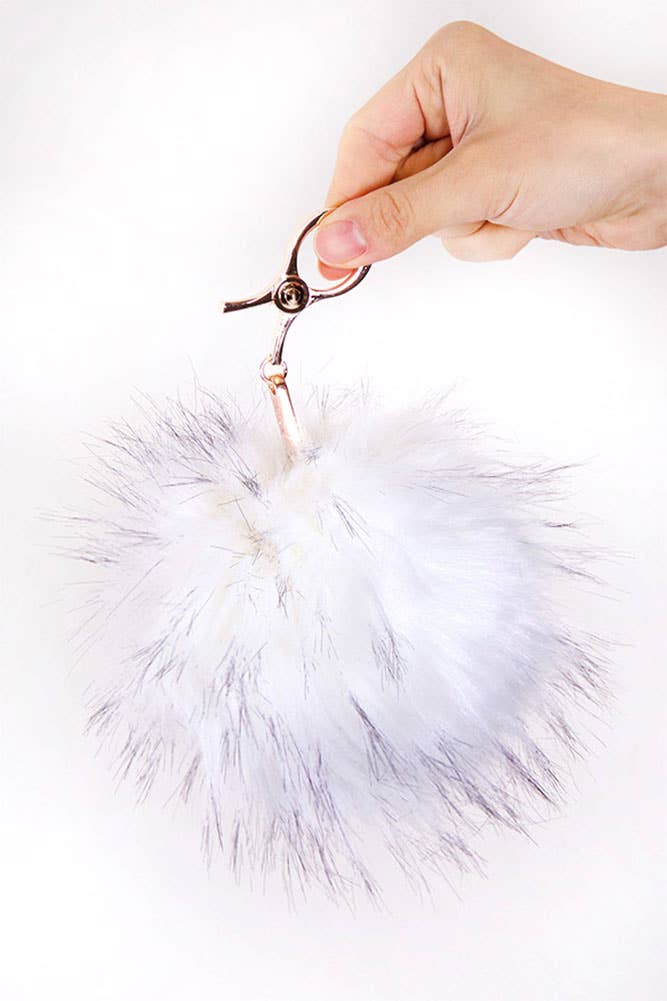 Hana – wholesale Keychain – Women's – C.C Fur Ball Bag Key Chain9