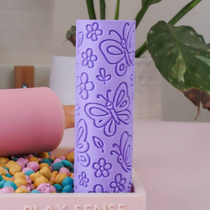 Eco Textured Roller | Butterfly for wholesale by Play Sense