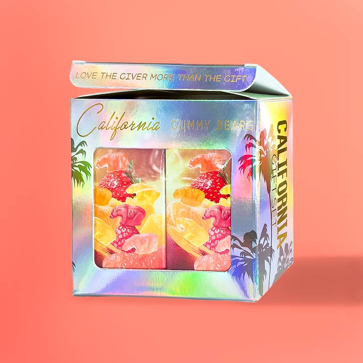 California Gummy Bears - Wholesale Gummy - California Gift Box with Gift Note!1