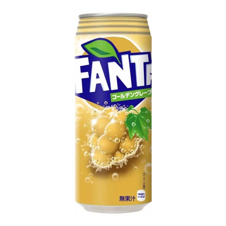 Global Bite Co - Wholesale Soda/Carbonated Drink - Fanta Golden Grape Can 500ml (Japan)