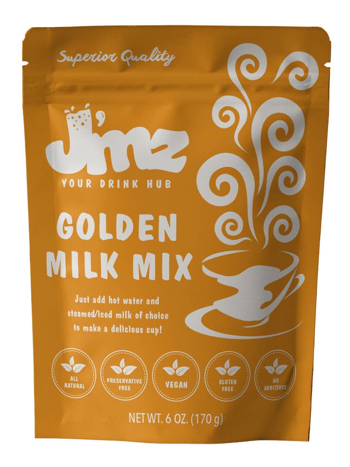 Golden Milk Mix for wholesale by J'MZ