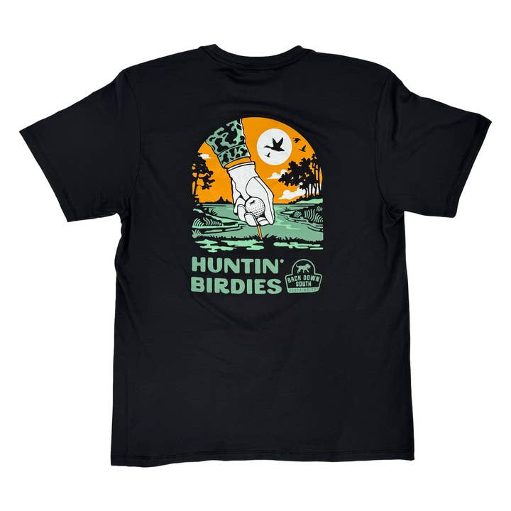 Birdies - Black SS for wholesale by Back Down South Clothing